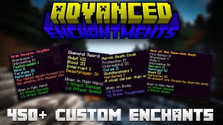 Add CUSTOM ENCHANTS to Minecraft with Advanced Enchantments Plugin Tutorial [upl. by Jareen]