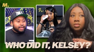 Reaction Akademiks Goes OFF on Kelsey  quotUse Your Fking Brainquot While Defending Megan Thee Stallion [upl. by Eyks]