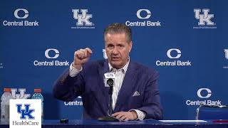 Live Now Coach Calipari  Alabama Postgame Press Conference presented by UKHealthCare [upl. by Nilkcaj505]