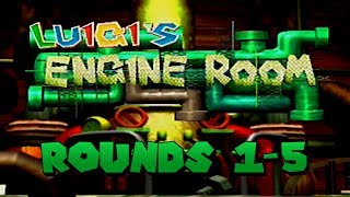 Mario Party  Luigis Engine Room Rounds 15 [upl. by Ahker]