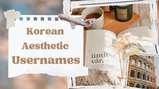 Aesthetic Usernames For Instagram  Aesthetic Names [upl. by Xirdnek]