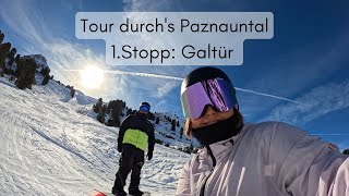 Leere Pisten an Fasching Geht in Galtür Paznauntour  4 Tage 4 Skigebiete [upl. by Ainegul]