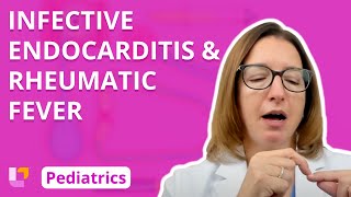 Infective Endocarditis Rheumatic Fever  Pediatric Nursing  Cardiovascular Disorders  LevelUpRN [upl. by Alana]