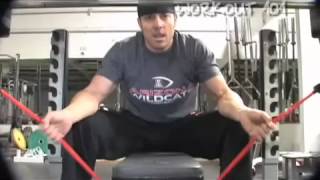 Workout 101  Benching With Bands  Instructional Workout Video Mike McErlane [upl. by Savinirs]