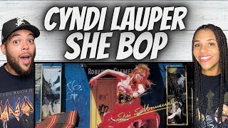 SO FUN FIRST TIME HEARING Cyndi Lauper  She Bop REACTION [upl. by Emmery]