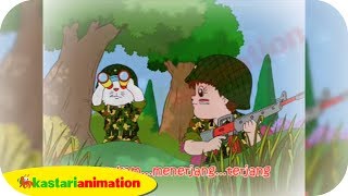 Maju Tak Gentar Lagu Nasional Indonesia  Kastari Animation Official [upl. by Rtoip]