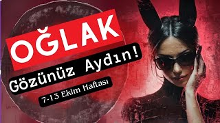 Oğlak Burcu Haftalık  Gözünüz Aydın [upl. by Kulsrud]