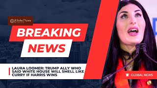 Trump’s Ally Laura Loomer Makes Controversial Statement on Kamala Harris’s Indian Heritage [upl. by Lehcor]