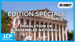 Dissolution de lAssemblée nationale  émission spéciale  10062024 [upl. by Hanny900]