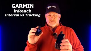 Garmin inReach Interval vs Tracking [upl. by Aseiram229]