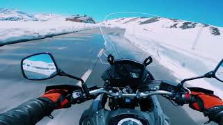 Großglockner Hochalpenstraße  MOTORCYCLEHEAVEN  Suzuki VStrom 650  KAISERWETTER [upl. by Mays]