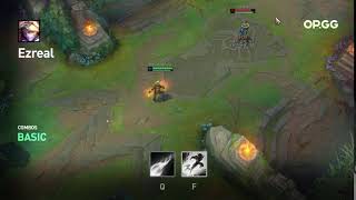 Ezreal Q  Flash Combo [upl. by Ninnette]