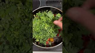 Cherry tomato kale pasta kael yummy [upl. by Batruk]