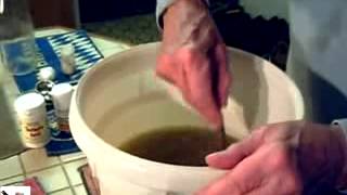 How to make wine  Kiwi fruit wine part 1 by TheInfoCocom [upl. by Cowley403]