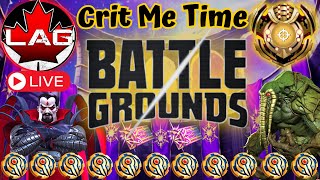 Battlegrounds Crit Me With Your Best Shot Finishing Up EQ amp Raids  Marvel Contest of Champions [upl. by Amoeji]