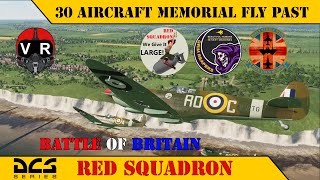 2023 Battle of Britain Flypast Featuring Red Squadron Grim Reapers amp JSW [upl. by Estus]