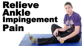 Ankle Impingement Stretches amp Exercises for Pain Relief  Ask Doctor Jo [upl. by Meehan]