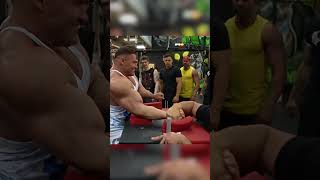 SCHOOLBOY VS AKIMBO69 🔥 armwrestling shorts short trending viral [upl. by Lehcyar]