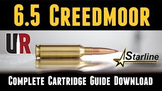 Free Complete 65 Creedmoor Cartridge Guide from Starline [upl. by Recnal]