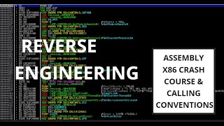 Reverse Engineering  Assembly x86 Crash Course amp Calling Conventions [upl. by Leuqar]