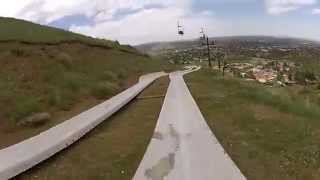 Alpine Coaster at TOP SPEED  Heritage Square Golden CO [upl. by Frierson]