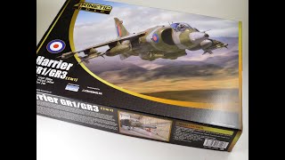 How to built 148 scale Harrier Gr1GR3 from Kinetic Gold  coming soon [upl. by Maurise]