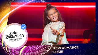 Spain 🇪🇸  Soleá  Palante at Junior Eurovision 2020 [upl. by Frank]