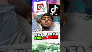 Tiktoker fa €20kmese con TikTok [upl. by Giselle]