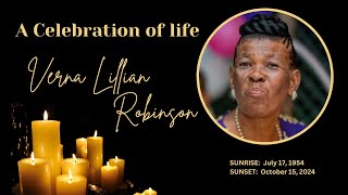 Celebrating the life of Verna Lillian Robinson aka wallah [upl. by Amethyst368]