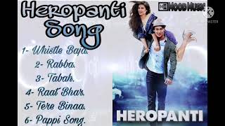 Heropanti Songs  Tiger Shroff and Kriti Sanon Songs  Heropanti Movies All Songs Dagur1188 [upl. by Retsof]