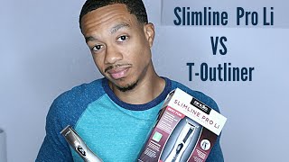 Andis Slimline Pro Li Vs Andis TOutliner  Full Review [upl. by Rennane]