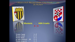 1Mannschaft Meisterschaft 3Liga SC Blustavia  HKN Crotia Solothurn [upl. by Darice930]