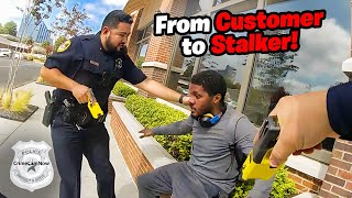 Cops Arrest Stalker Who Pretends to Be a Customer [upl. by Tooley]