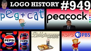 LOGO HISTORY 949  Peacock KSPSTV Peg  Cat Bobbys Burgers amp Pepsi Max Cherry [upl. by Niliac202]