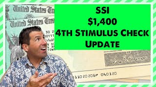 SSI 1400 4th Stimulus Check Update  Supplemental Security Income [upl. by Aiderfla]