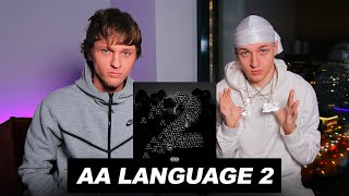 AARNE  AA LANGUAGE 2 РЕАКЦИЯ ВМЕСТЕ С AARNE [upl. by Iknarf]