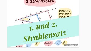 1 und 2 Strahlensatz [upl. by Niemad441]