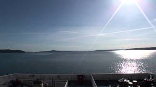 VancouverVictoria Ferry Timelapse [upl. by Tiler]