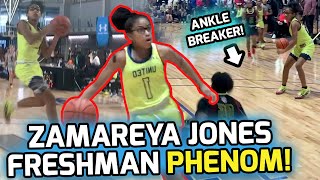 FRESHMAN PHENOM Zamareya Jones Is DOMINATING 17U Competition Goes Showtime In UAA Circuit Session 🔥 [upl. by Anatsirhc]