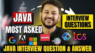 10 Java Interview Questions amp Answers TCS Accenture Cognizant Infosys Wipro  Genie Ashwani [upl. by Accebor]