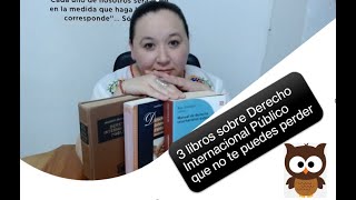 Legal BookRecomendaciones de libros de Derecho Internacional Público [upl. by Daveda]