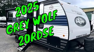 NEW 2025 CHEROKEE GREY WOLF 20RDSE TRAVEL TRAILER FOREST RIVER Dodd RV UPDATED WALKTHROUGH [upl. by Tsuda905]