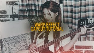 warp effect capcut tutorial [upl. by Etiragram]