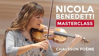 Nicola Benedetti Violin Masterclass at the RCM Soh Yon Kim [upl. by Mignonne907]