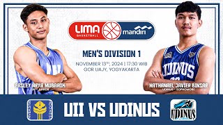 UII vs UDINUS  Mens Division 1  Yogyakarta I Nov 13 [upl. by Aelc]