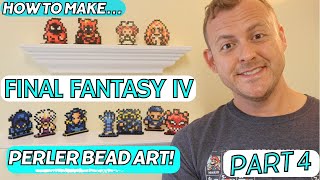 DIY Final Fantasy IV Perler Bead Art Part 4 ffiv perlerbeadart villians [upl. by Eiloj869]