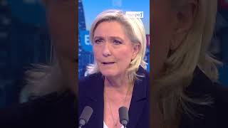 Marine Le Pen future cheffe des armées  shorts radio politique [upl. by Diskson909]