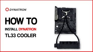 Install Dynatron TL33 Cooler [upl. by Efram667]