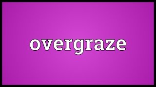 Overgraze Meaning [upl. by Corydon]