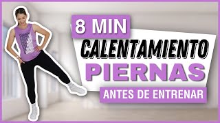 CALENTAMIENTO DE PIERNAS PARA ANTES DE HACER EJERCICIO  IMPORTANTE  NatyGlossGym [upl. by Jamison191]